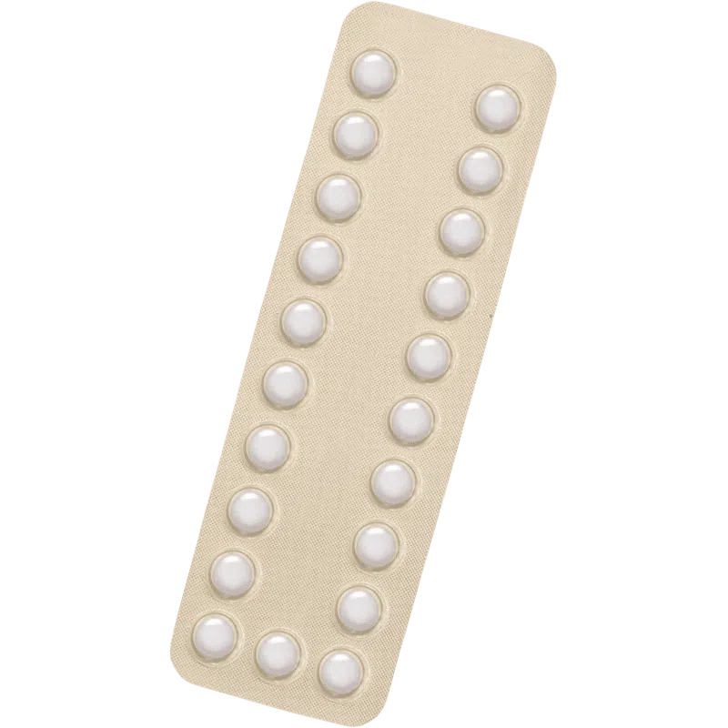 Blister strip of Femodene tablets