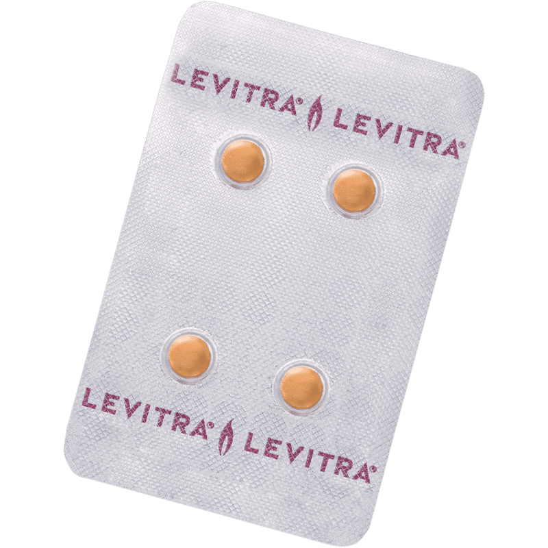 Blister strip of Levitra tablets