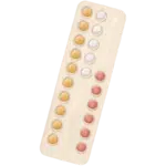 Blister strip of Logynon tablets