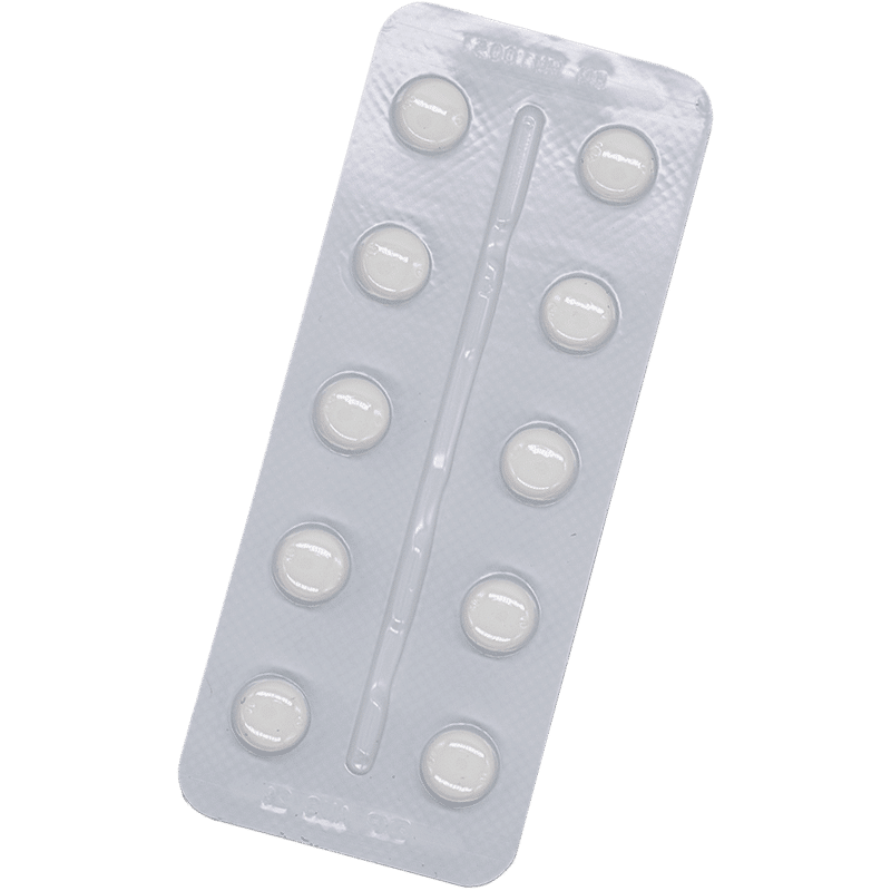 Blister strip of Norethisterone Tablets