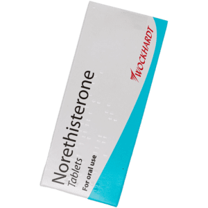 Box of Norethisterone Tablets