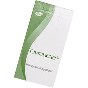 Pack of Ovranette tablets