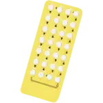 Blister strip of Cerazette tablets