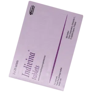Pack of Indivina tablets