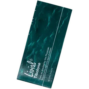 Box of Livial tablets
