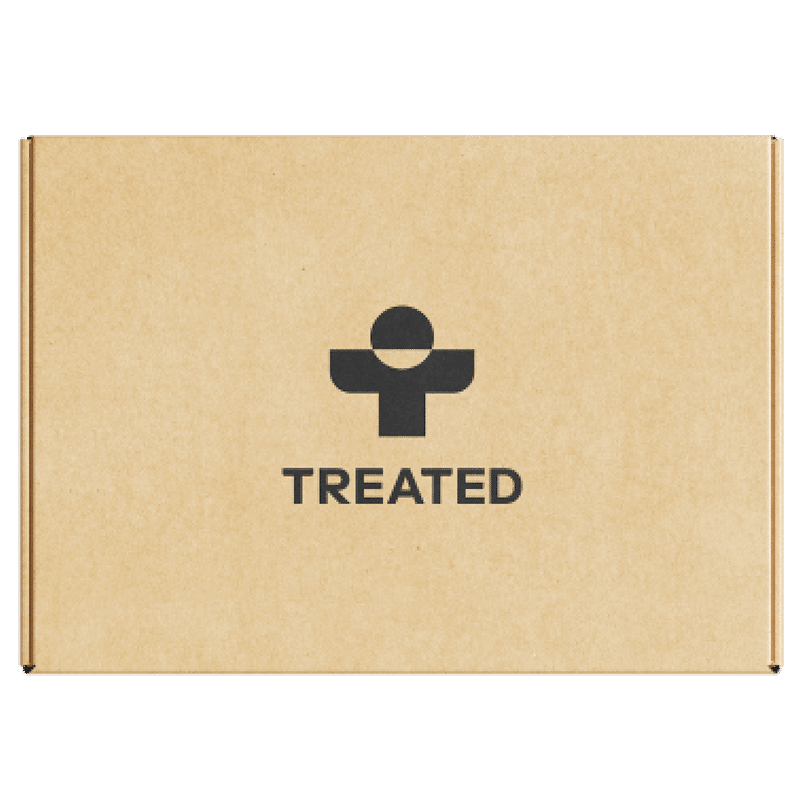 Treated delivery box