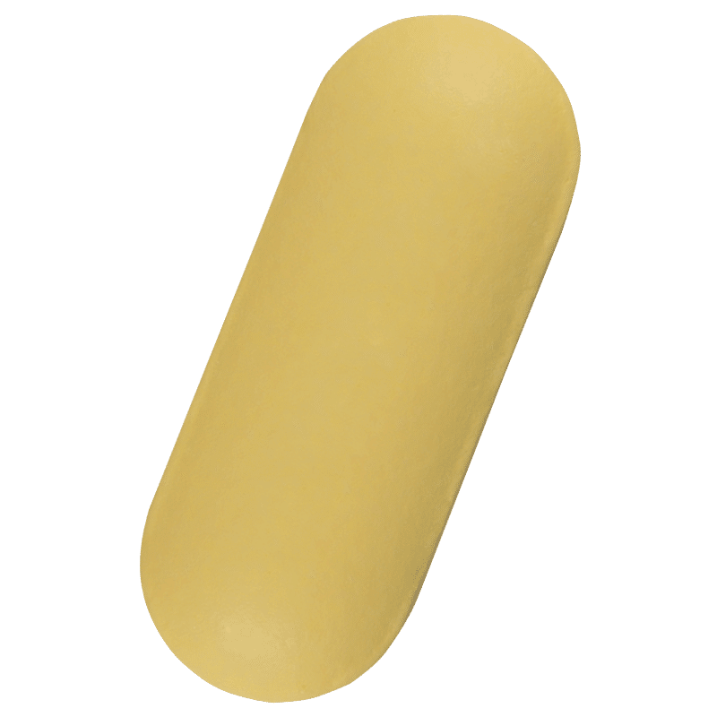 Long yellow tablet