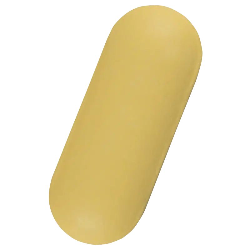 Long yellow tablet