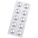 Blister strip of Xyzal tablets