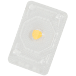 Silver blister pack containing 1 yellow tablet