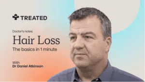 Video cover screen for Hair loss